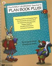 Cover of: The Early Learning Teacher's Plan Book Plus!