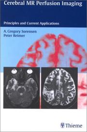 Cover of: Cerebral Mr Perfusion Imaging by A. Gregory Sorensen