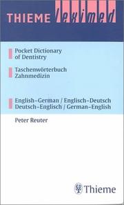 Cover of: Leximed Dictionary Of Dentistry: English-German / German-English