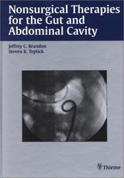 Cover of: Nonsurgical Therapies for the Gut and Abdominal Cavity