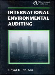 Cover of: International Environmental Auditing by David D. Nelson