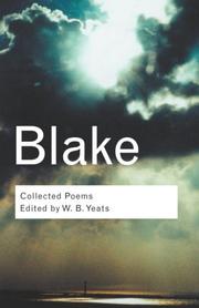 Cover of: Collected poems by William Blake
