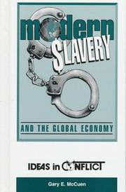 Cover of: Modern Slavery and the Global Economy (Ideas in Conflict Series) by Gary E. McCuen
