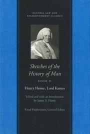 Cover of: Sketches of the History of Man (Natural Law and Enlightenment Classics)