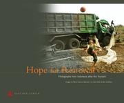 Cover of: Hope for Renewal: Photographs from Indonesia after the Tsunami