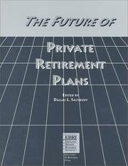 Cover of: The Future of Private Retirement Plans