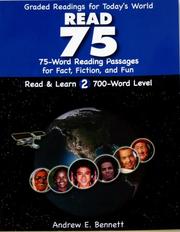 Cover of: Read 75 (Read & Learn, Book 2) by Andrew E Bennett, Andrew E Bennett