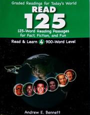 Cover of: Read 125 (Read & Learn, Book 4):  Text / CD Package