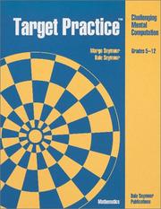 Cover of: Target Practice by Dale Seymour, Margo Seymour