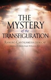 The Mystery of the Transfiguration by Raniero Cantalamessa