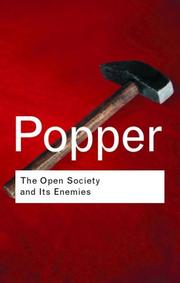 Cover of: The Open Society and Its Enemies (Routledge Classics) by Karl Popper