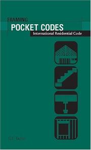 Cover of: Framing Pocket Codes: International Residential Code