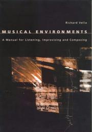 Cover of: Musical Environments (MANUALS)