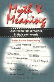 Cover of: Myth and Meaning (FILM)