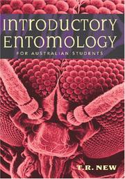 Cover of: Introductory Entomology for Australian Students