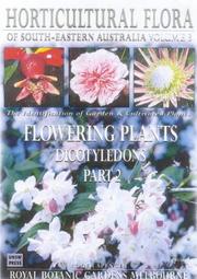 Cover of: Horticultural Flora Of South-Eastern Australia: Flowering Plants Dicotyledons  by 