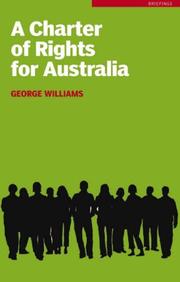 Cover of: A Charter of Rights for Australia (Briefings)