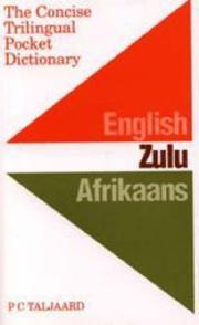 Cover of: Concise Trilingual Pocket Dictionary