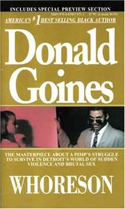 Whoreson by Donald Goines