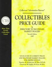 Cover of: Collectibles Price Guide & Directory to Secondary Market Dealers, 1997 (1997, 7th ed)