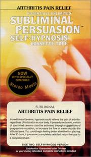 Cover of: Arthritis Pain Relief by Barrie L. Konicov