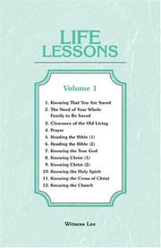 Cover of: Life Lessons, Vol. 1 (Messages 1-12)