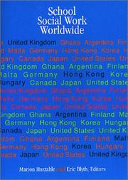 Cover of: School Social Work Worldwide