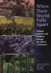 Cover of: When Their World Falls Apart: Helping Families and Children Manage the Effects of Disasters