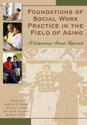 Cover of: Foundations of Social Work in the Field of Aging: A Competency-Based Approach