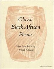 Front cover of Classic Black African Poems. by Unknown