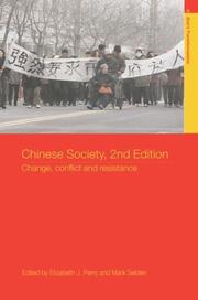 Cover of: Chinese Society by E. Perry