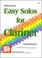 Cover of: Easy Solos for Clarinet