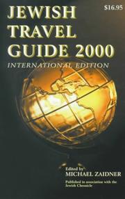 Jewish Travel Guide 2000 by Michael Zaidner