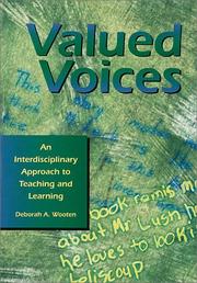Cover of: Valued Voices by Deborah A. Wooten