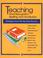 Cover of: Teaching Word Recognition, Spelling, and Vocabulary