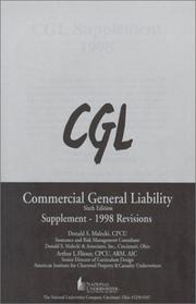 Cover of: Commercial General Liability