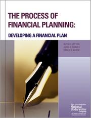 Cover of: The Process of Financial Planning: Developing a Financial Plan