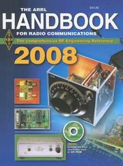 Cover of: The ARRL Handbook for Radio Communications 2008: 2008 (Arrl Handbook for Radio Communications)
