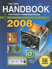 Cover of: The ARRL Handbook for Radio Communications 2008 (ARRL Handbook for Radio Communications) by Mark J. Wilson