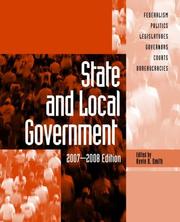 Cover of: State and Local Government, 2007-2008 Edition (State and Local Government) (State and Local Government) | Kevin B. Smith