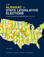 Cover of: Almanac of State Legislative Elections