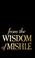 Cover of: From the Wisdom of Mishle