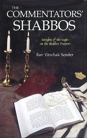 Cover of: The Commentators' Shabbos (The Commentators' Series)