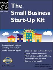 The Small Business Start Up Kit (Small Business Start Up Kit, 1st ed) by Peri H. Pakroo