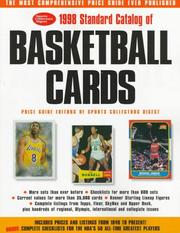Cover of: 1998 Standard Catalog of Basketball Cards: Price Guide (Standard Catalog of Basketball Cards)