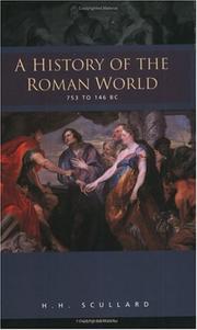 Cover of: History of the Roman World by H. H. Scullard