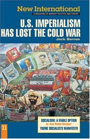 Cover of: U.S. Imperialism Has Lost the Cold War (New International No.11) (New International) by Jack Barnes