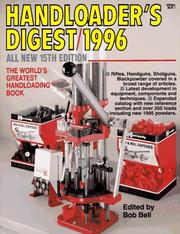 Cover of: Handloader's Digest 1996 (Handloader's Digest)