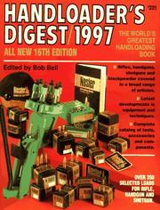 Cover of: Handloader's Digest 1997 (16th Edition)