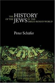 Cover of: History of the Jews in the Greco-Roman World by Peter Schäfer